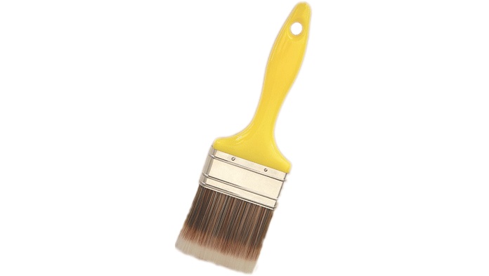 Yellow Paint Brush 75mm - TradieCart