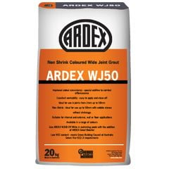 Ardex WJ 50 Charcoal 20kg Wide Joint Grout - Tradie Cart