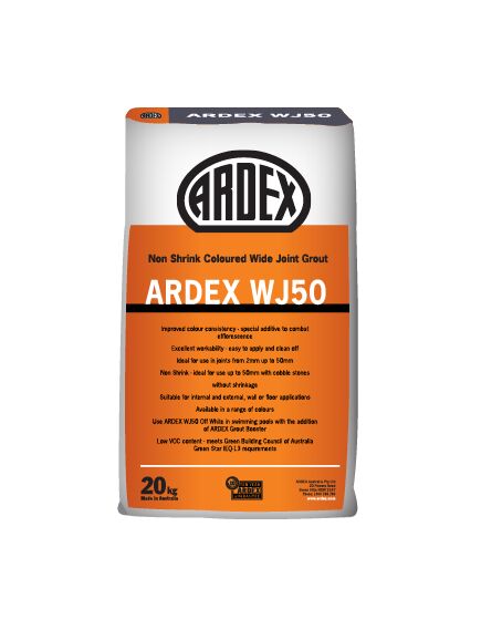 Ardex WJ 50 Off White 5kg Wide Joint Grout - Tradie Cart