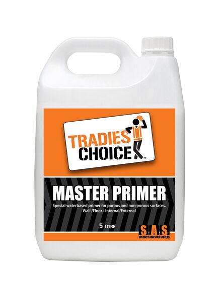 SAS Tradies Choice Master Primer 5 Litres - Tradie Cart