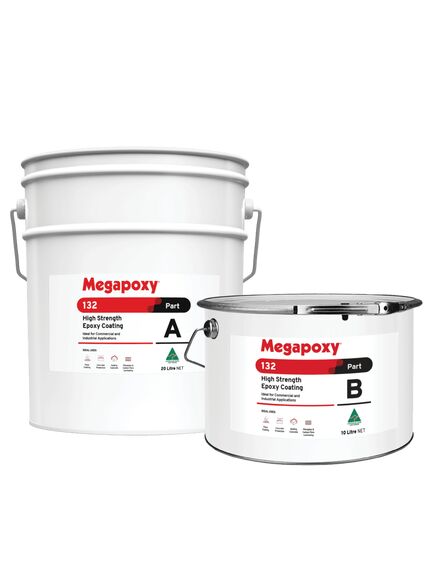 Megapoxy 132 30 Litre Kit Clear High Strength Epoxy Coating - Tradie Cart