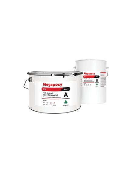 Megapoxy 63 Translucent 3 Litre Kit Epoxy Adhesive Gel - Tradie Cart