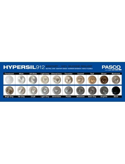 Pasco Hypersil 912 Travertine 300ml Cartridge Silicone - Tradie Cart