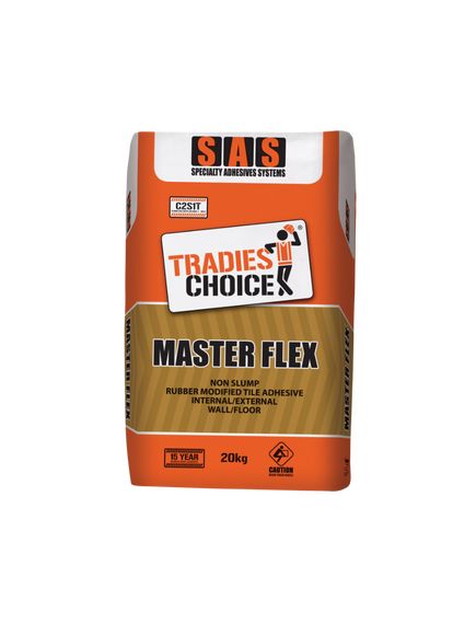 SAS Master Flex 20kg Rubber Rubber Based Tile Adhesive - TRADIECART