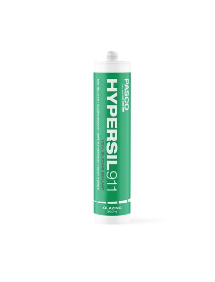 Pasco Hypersil 911 Charcoal 300ml Cartridge Glazing Silicone - Tradie Cart