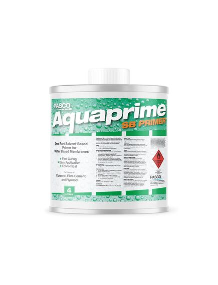 Pasco Aquaprime SB Primer Clear 4 Litres - Tradie Cart