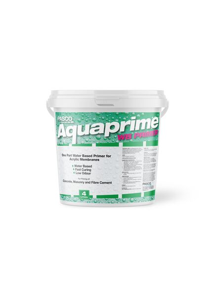 Pasco Aquaprime WB Clear 4 Litres Primer - Tradie Cart