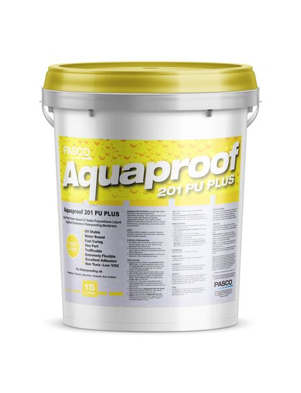 Pasco Aquaproof 201PU Plus UV Grey 15 Litres UV Stable Membrane - Tradie Cart