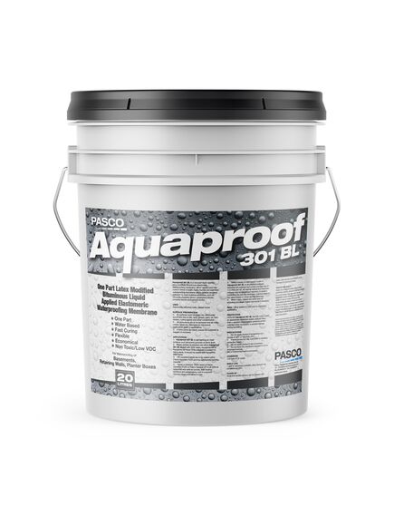 Pasco Aquaproof 301 BL 20 Litres Bituminous Membrane - Tradie Cart