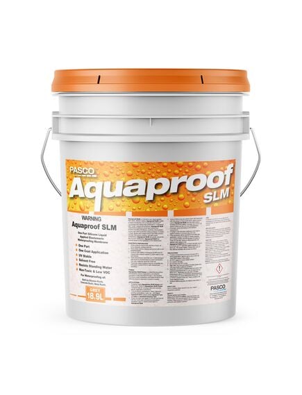 Pasco Aquaproof SLM White 18.9 Litres One Part Silicone Liquid Membrane - Tradie Cart