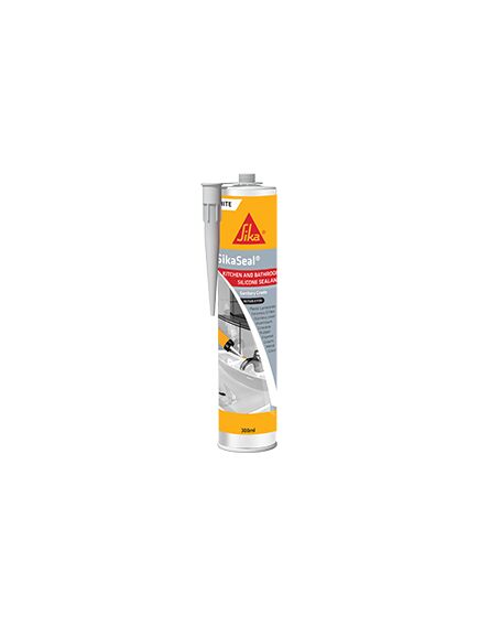 Sika Sikaseal Kitchen & Bathroom Mid Grey A5 300ml Cartridge (Box of 12) Sealant - Tradie Cart