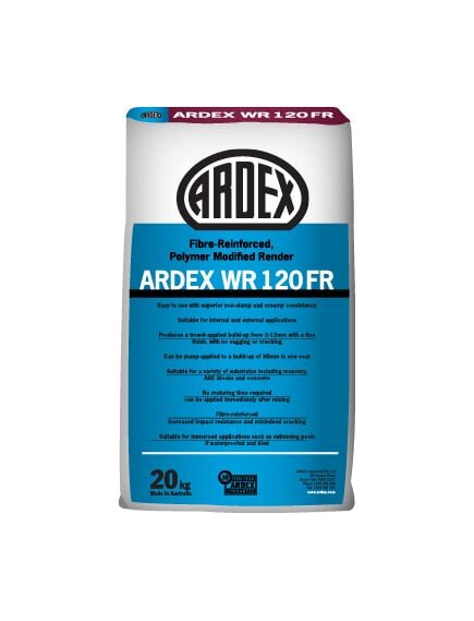 Ardex WR 120 FR 20kg Polymer Modified Render - Tradie Cart